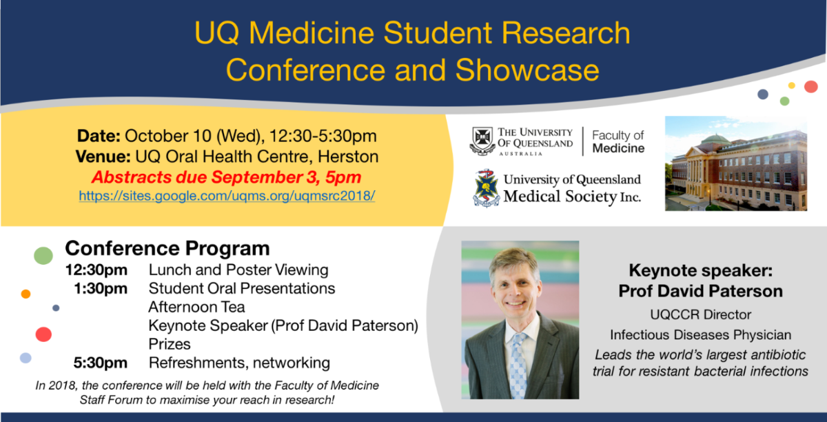 Symposiums and conferences Medical School University of Queensland